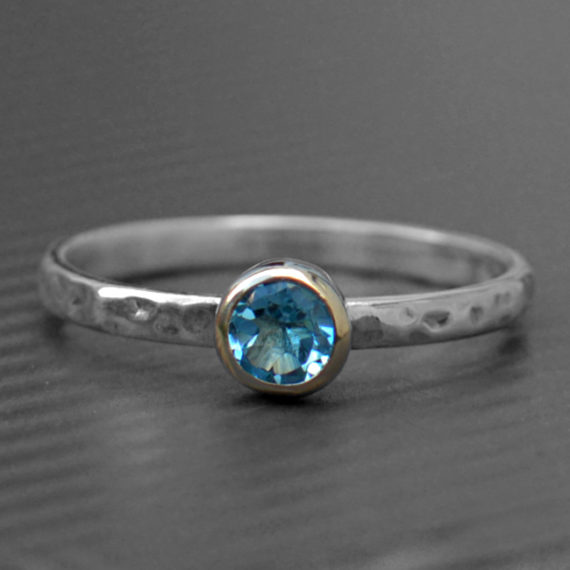 Blue Topaz Ring