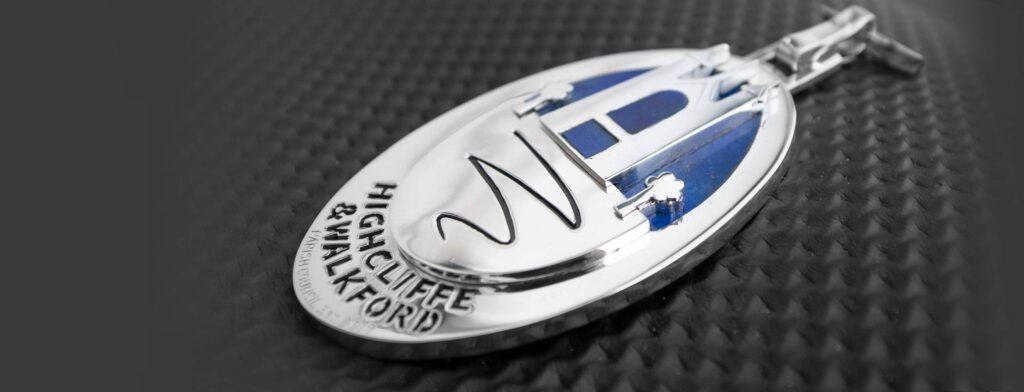 LWSilver was recently awarded a commission to produce a Chain of Office for the newly created Highcliffe & Walkford Parish Council in Dorset. We were one of several silversmiths approached by the council and were delighted to receive the final commission.