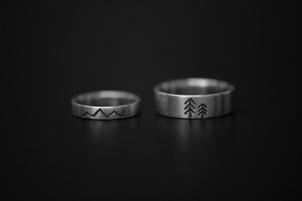 his and hers wedding band