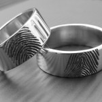 Fingerprint Wedding Rings