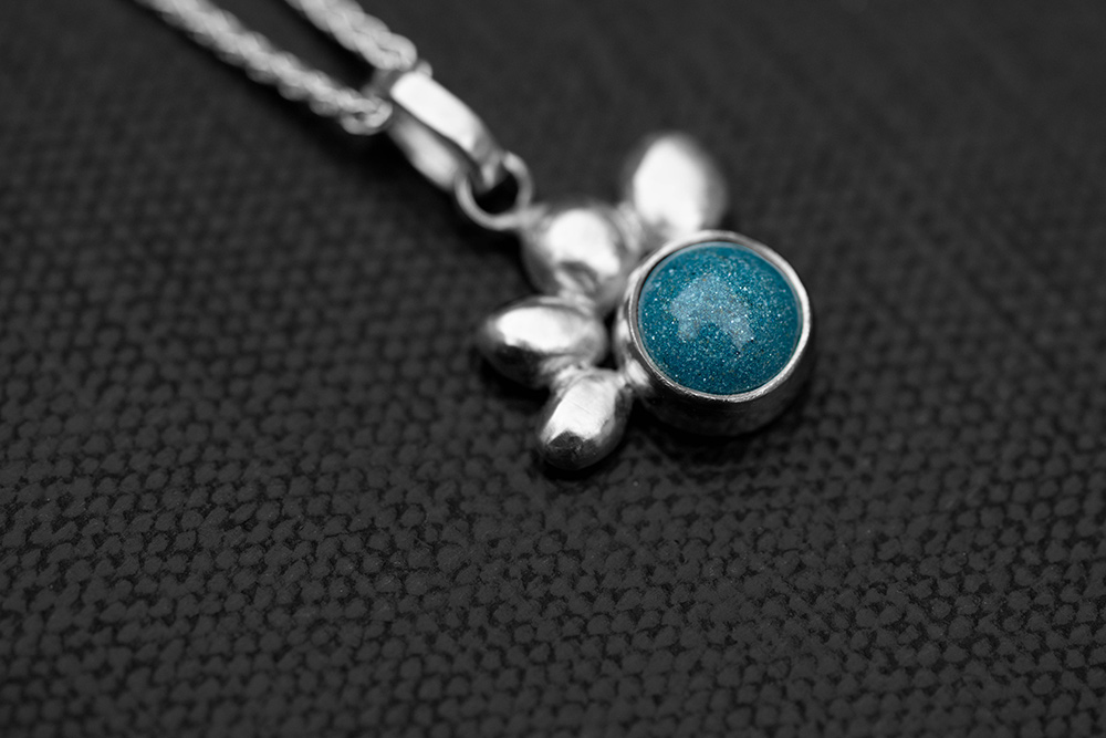 Paw Print Ashes Necklace