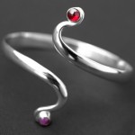 Ruby garnet bangle