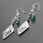 Emerald earrings