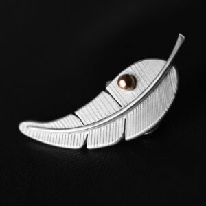 Feather Brooch