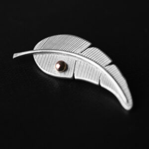 Feather Brooch