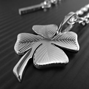Four leaf clover necklace
