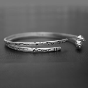 Handmade Sterling Silver Hoop Earrings