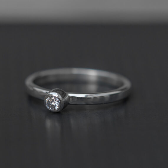 Lab Diamond Ring