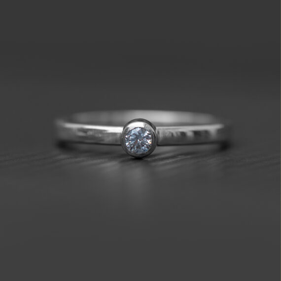 Lab Diamond Ring