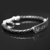 Leather ID Bracelet
