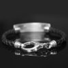 Leather ID Bracelet