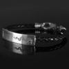 Leather ID Bracelet