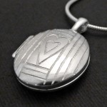 silver locket