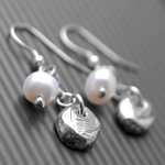 Pearl Nugget Earrings
