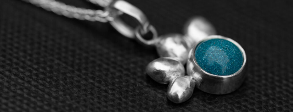 Paw Print Ashes Necklace