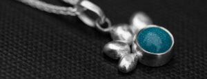 Paw Print Ashes Necklace