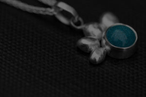 Paw Print Ashes Necklace