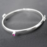 Ruby Child Bangle
